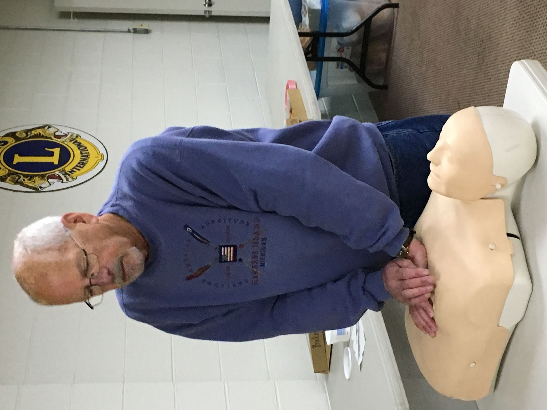 CPR Class at Lions Hall